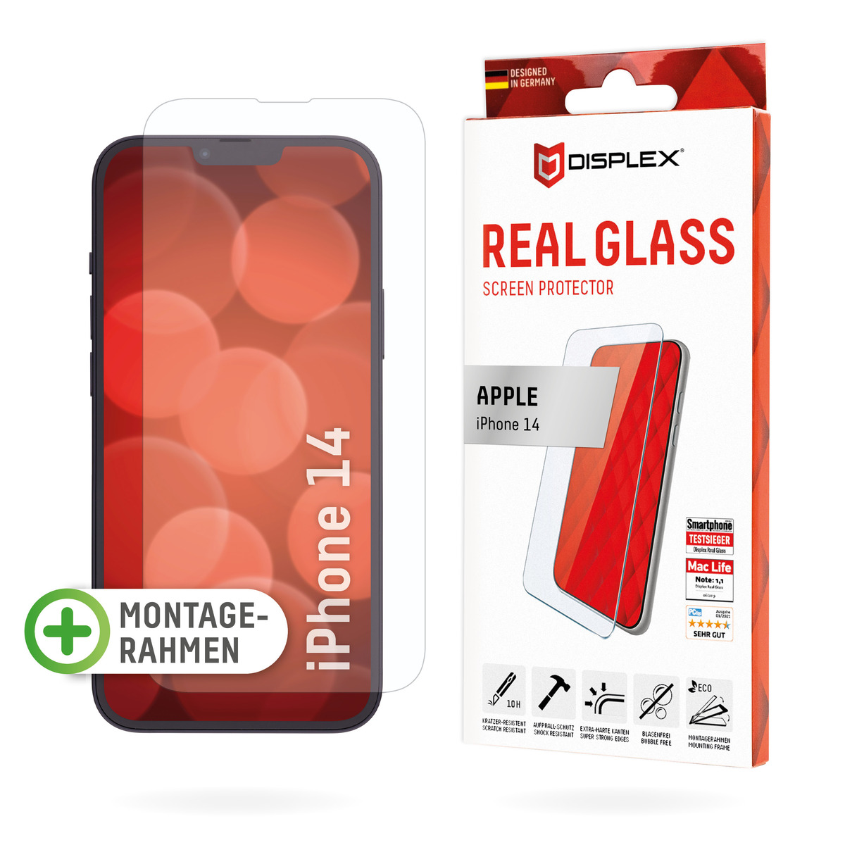 DISPLEX Real Glass Apple iPhone 14, 2022 -6,1"-