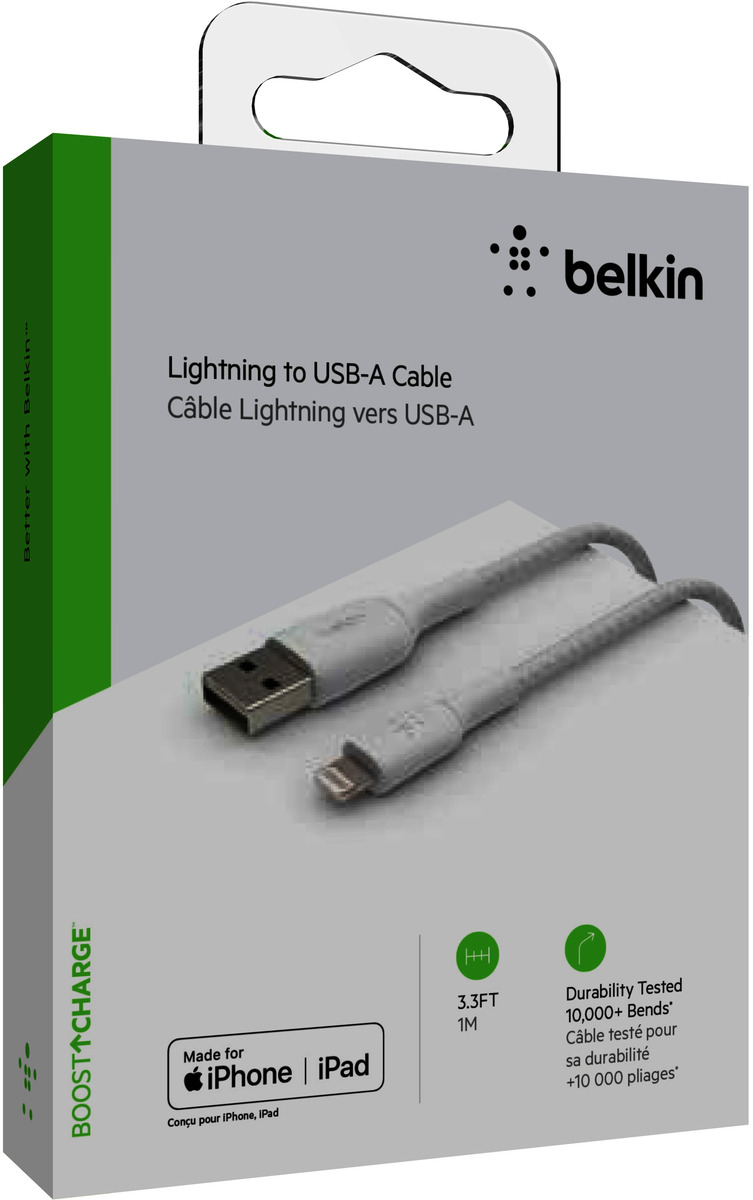 Belkin CAA002BT1MWH Lightning-Kabel 1 m Weiß