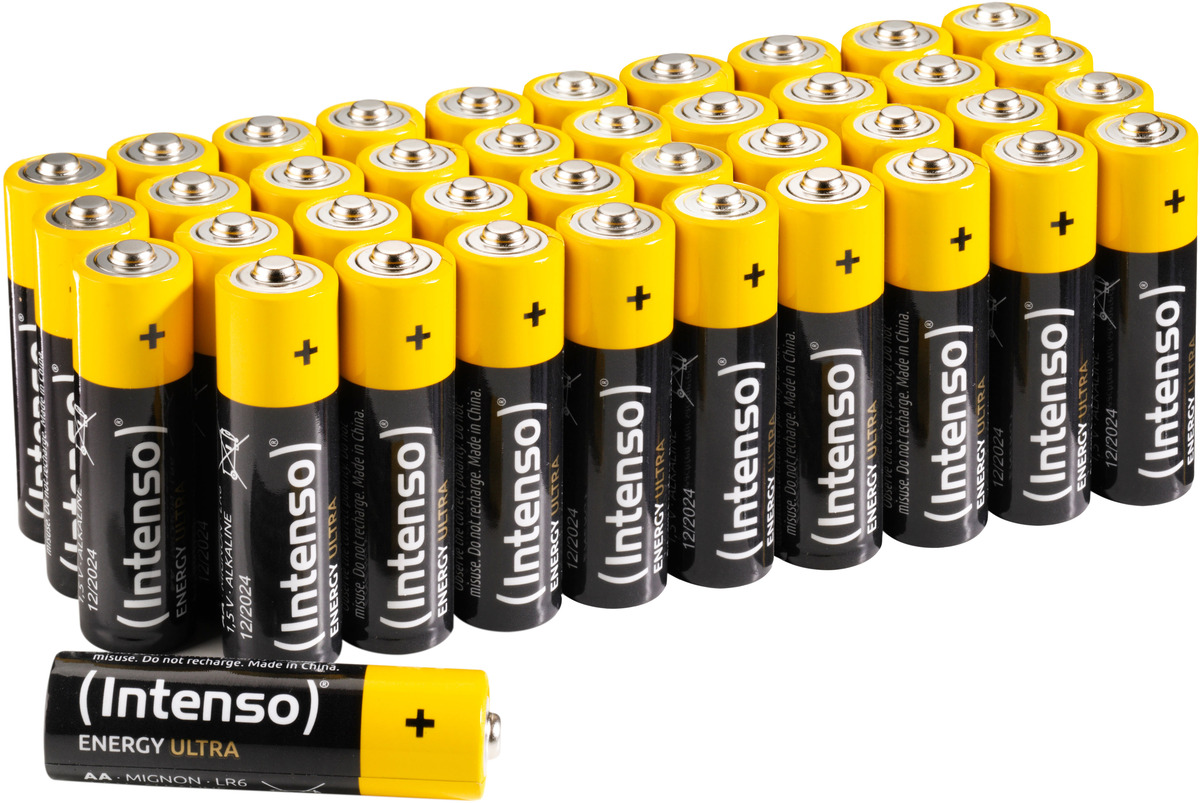 Intenso Batteries Energy Ultra AA LR06 40er frustfrei Pack