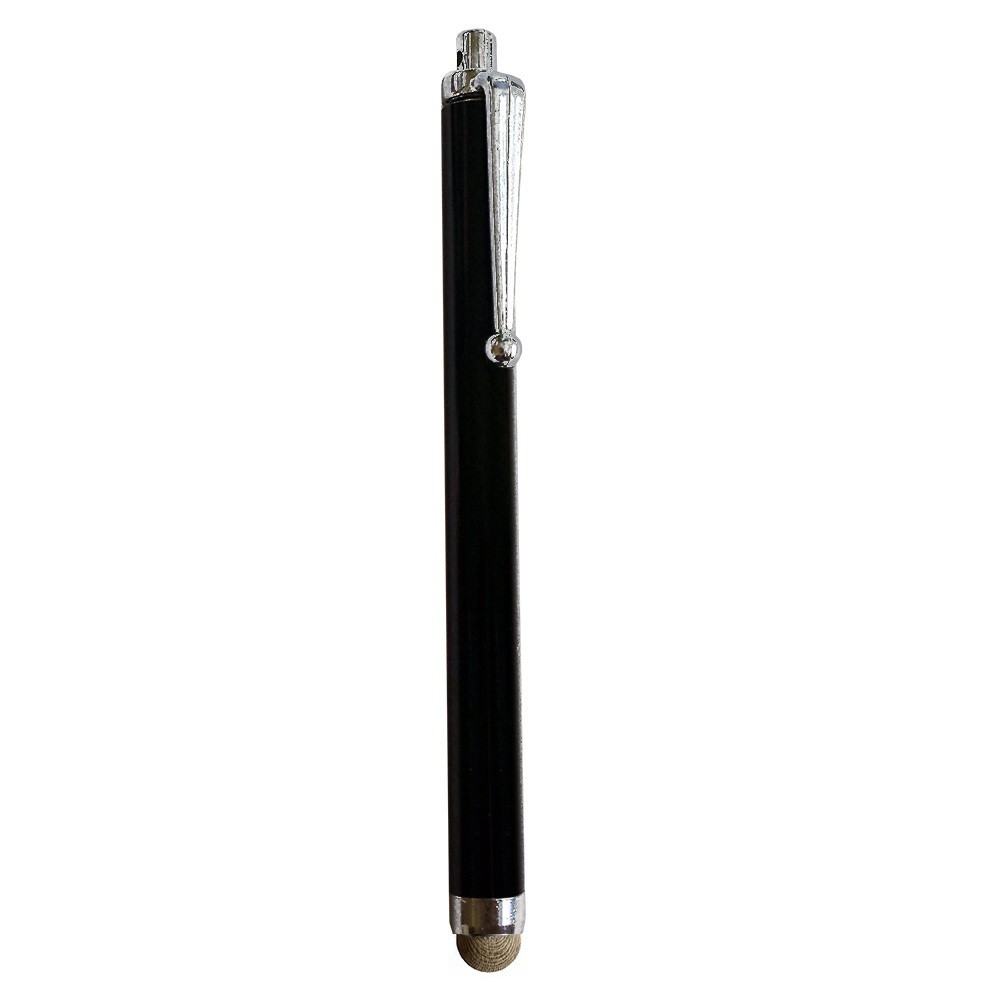 PEDEA Touchpen mit Faserspitze, schwarz; ohne Schlaufe