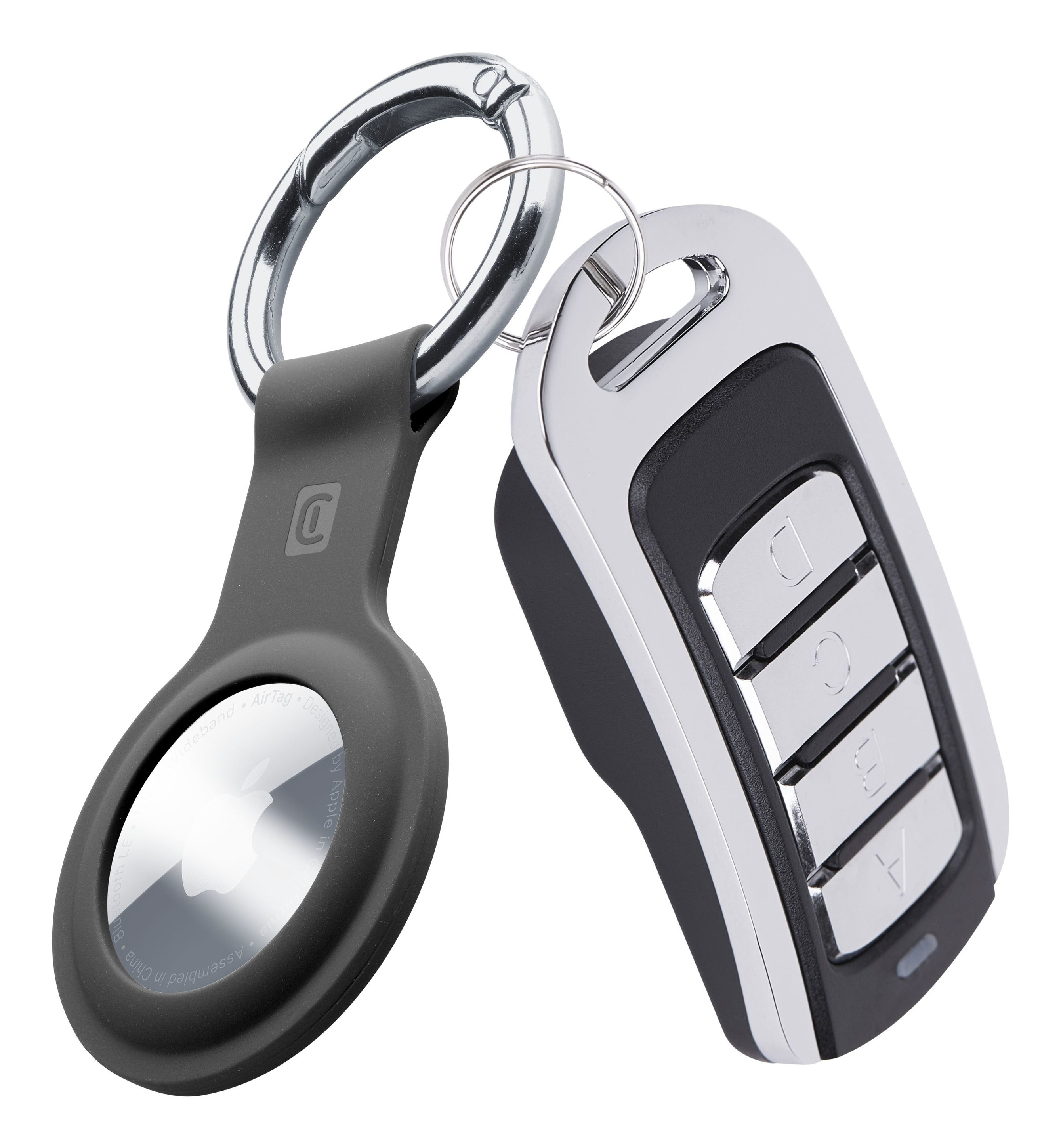Cellularline Airtags Keyring, schwarz – Ansicht 3