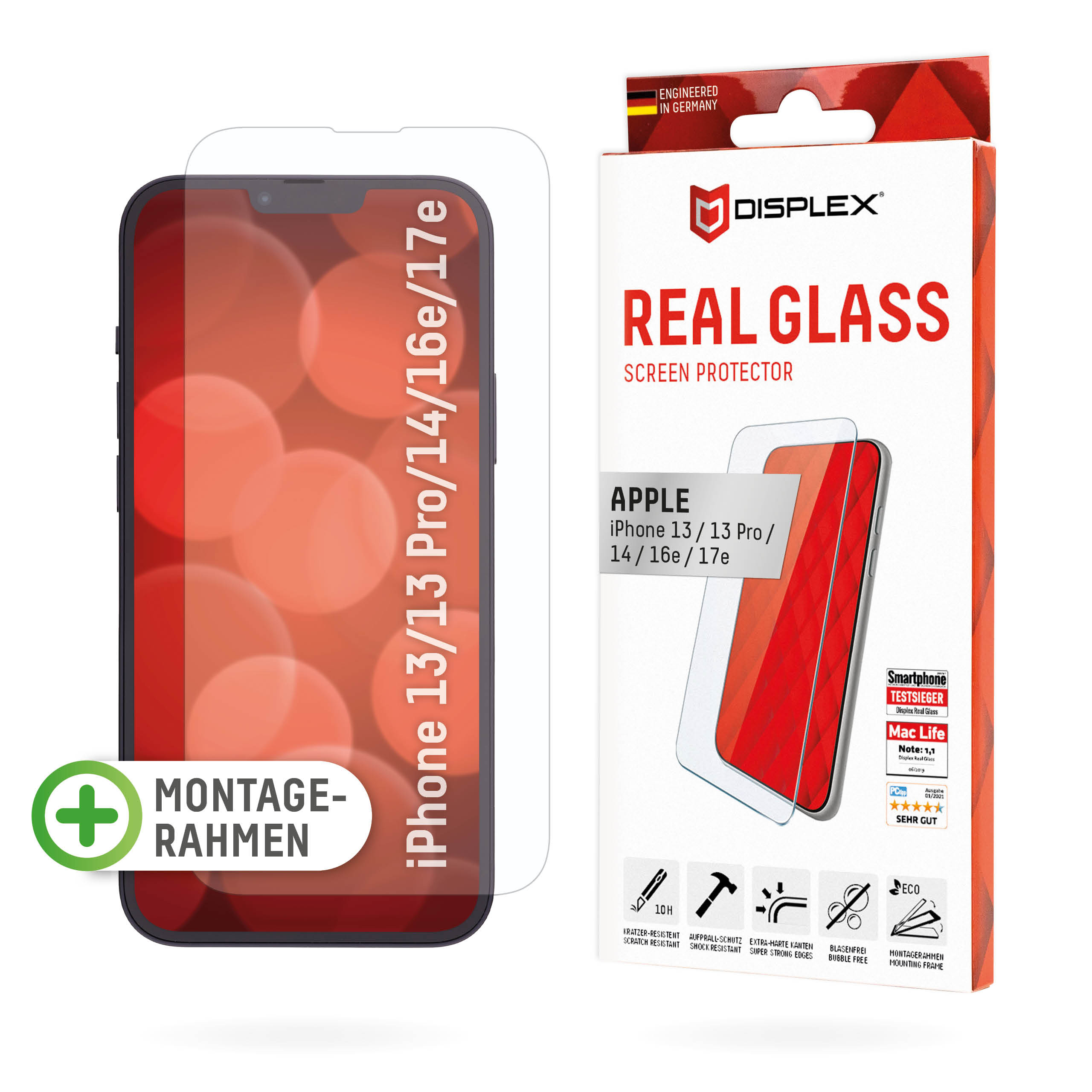 DISPLEX Real Glass Apple iPhone 14, 2022 -6,1"- – Ansicht 1