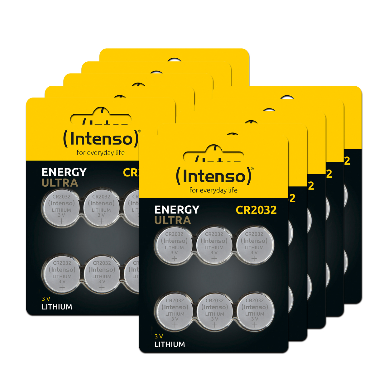 Intenso Lithium Knopfzellen Energy Ultra CR 2032 60er Pack