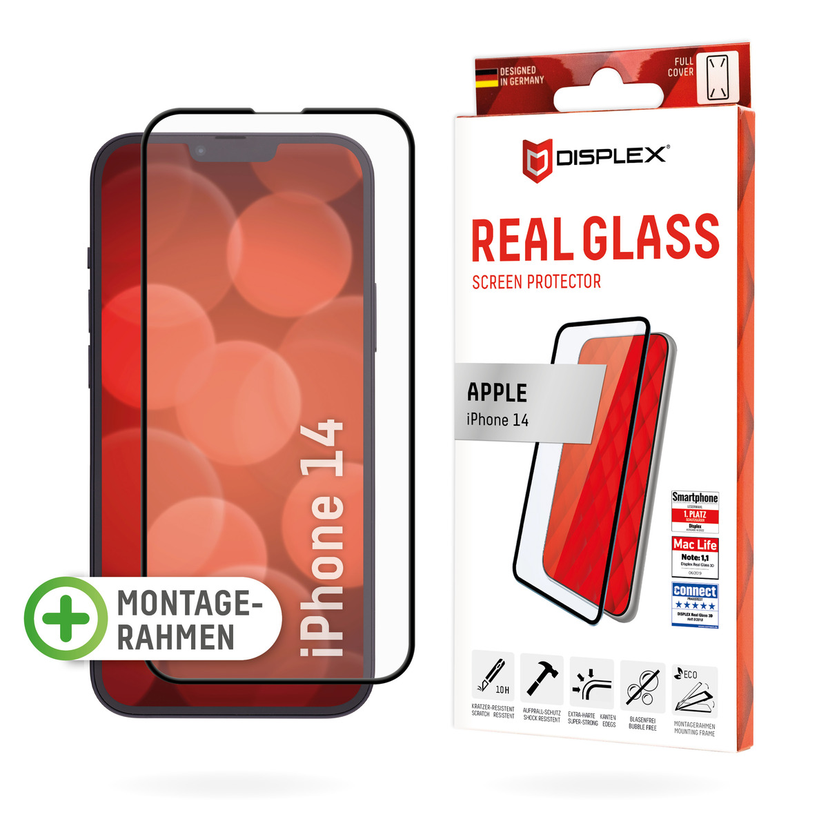 DISPLEX Real Glass FC Apple iPhone 14, 2022 -6,1"-