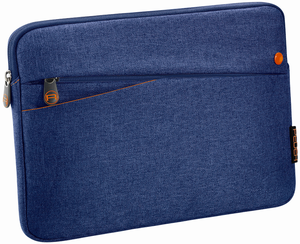 PEDEA Tablettasche bis 32,8 cm -12,9''- mit Zubehörfach, blau