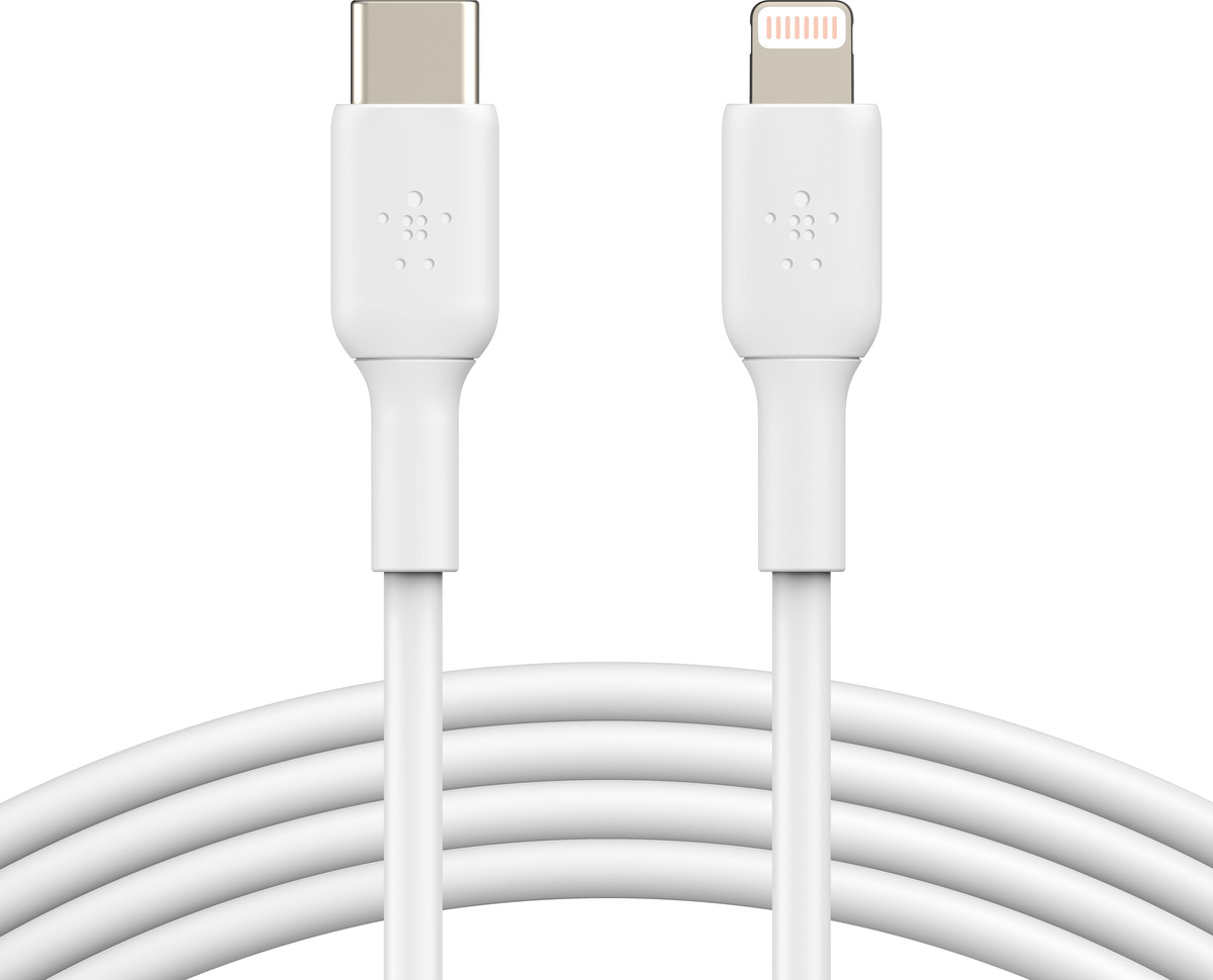 Belkin CAA003BT1MWH Lightning-Kabel 1 m Weiß