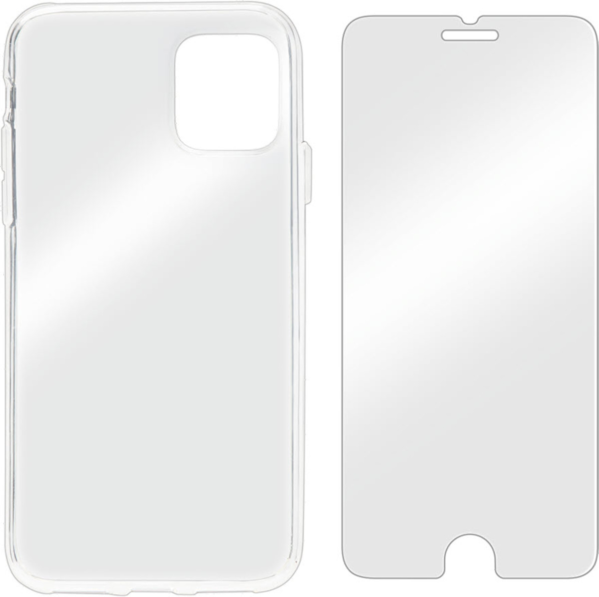 DISPLEX Real Glass + Case für Apple iPhone 6/7/8/SE -2020-