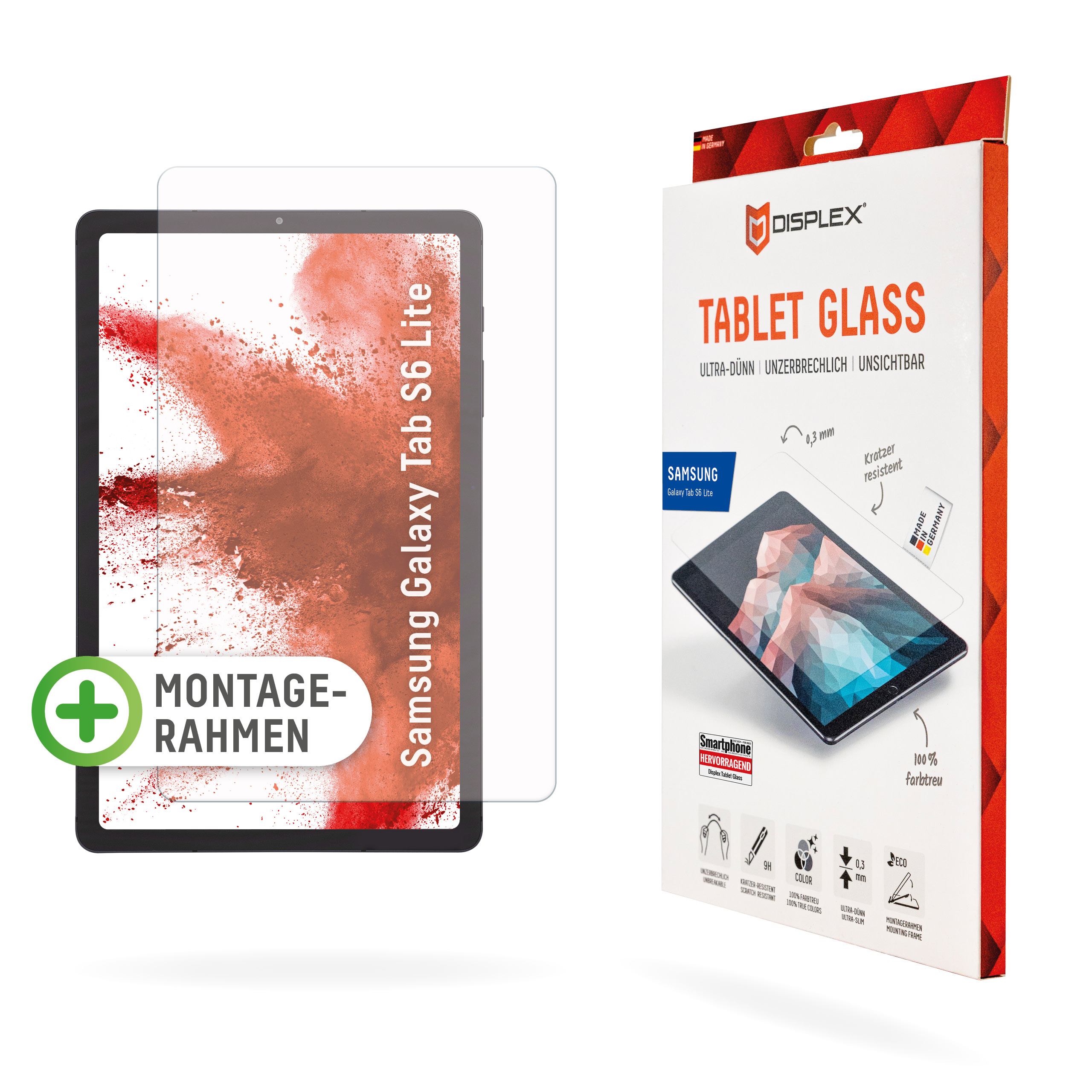 DISPLEX Tablet Glass Samsung Galaxy Tab S6 Lite – Ansicht 1