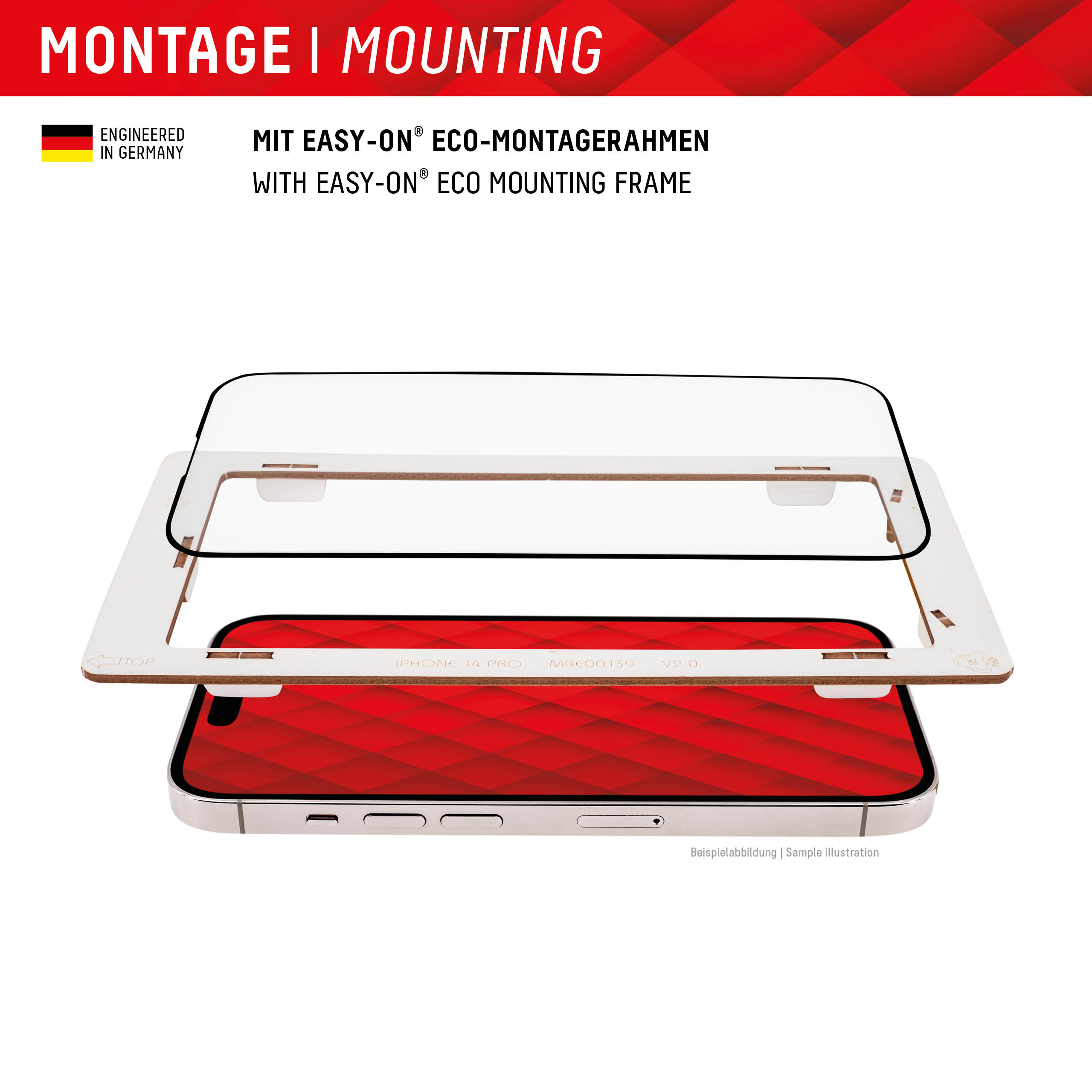 DISPLEX Real Glass FC iPhone 15/15 Pro – Ansicht 3