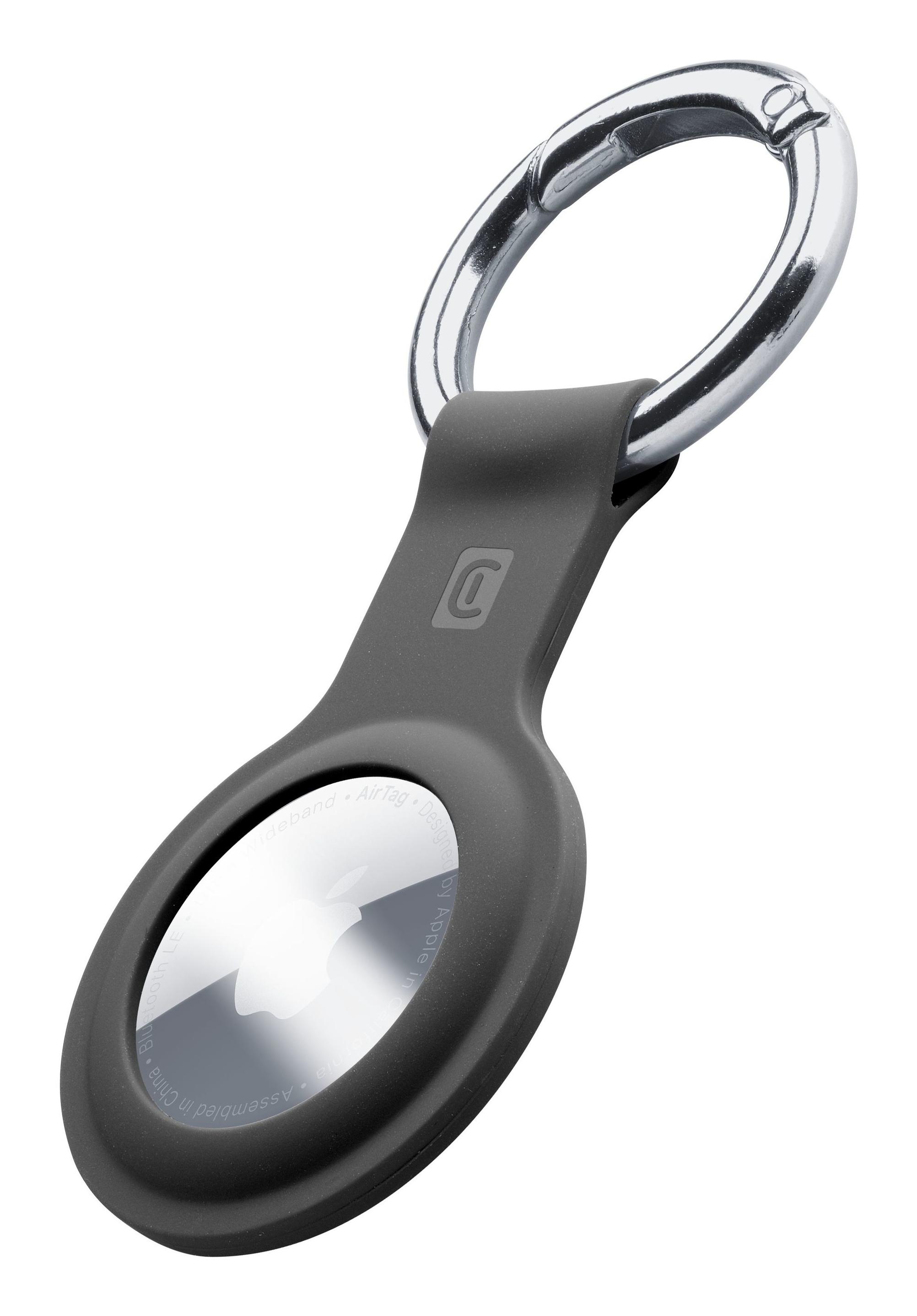 Cellularline Airtags Keyring, schwarz – Ansicht 1