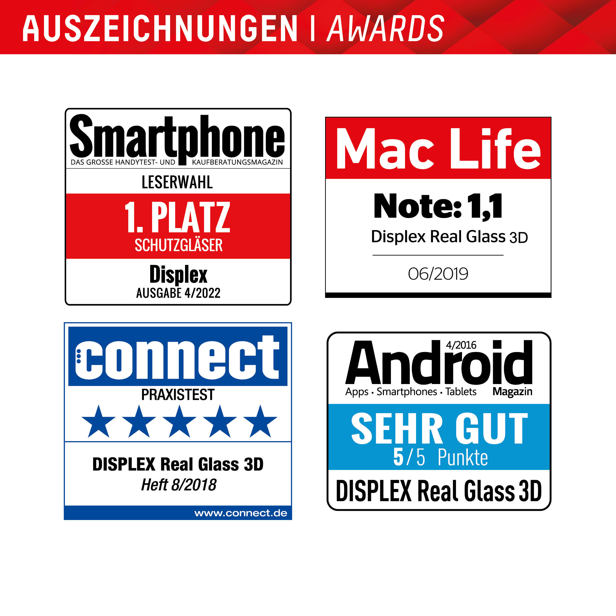 DISPLEX Real Glass FC iPhone 15/15 Pro – Ansicht 5