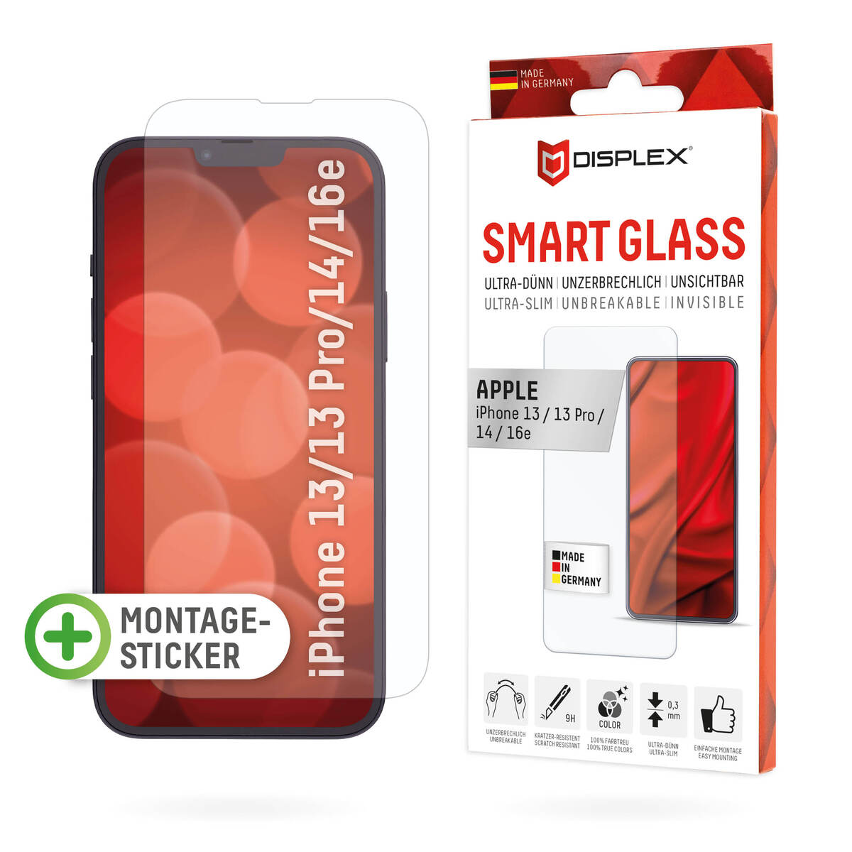 DISPLEX Smart Glass Apple iPhone 2022 -6,1"-