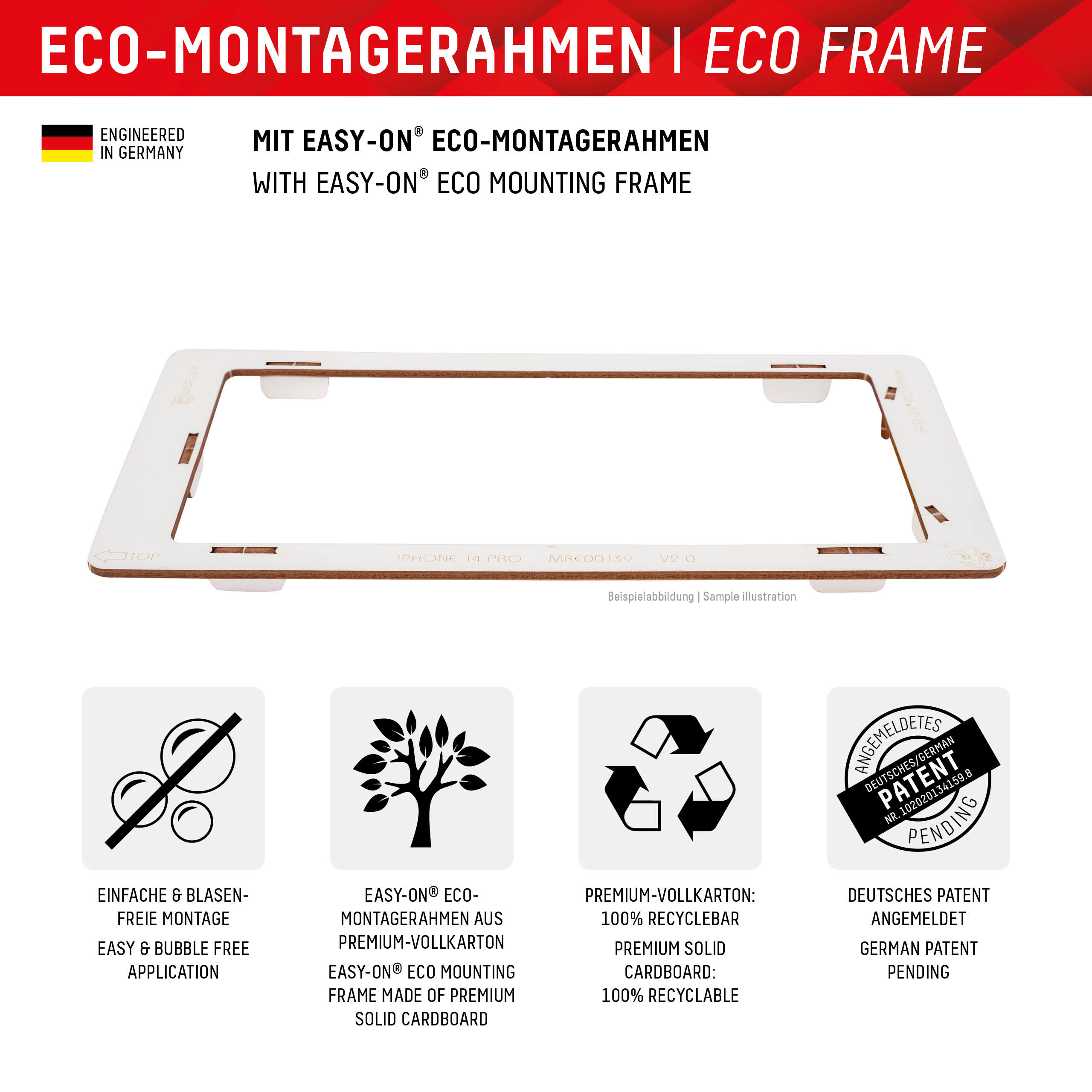 DISPLEX Real Glass FC iPhone 15/15 Pro – Ansicht 4