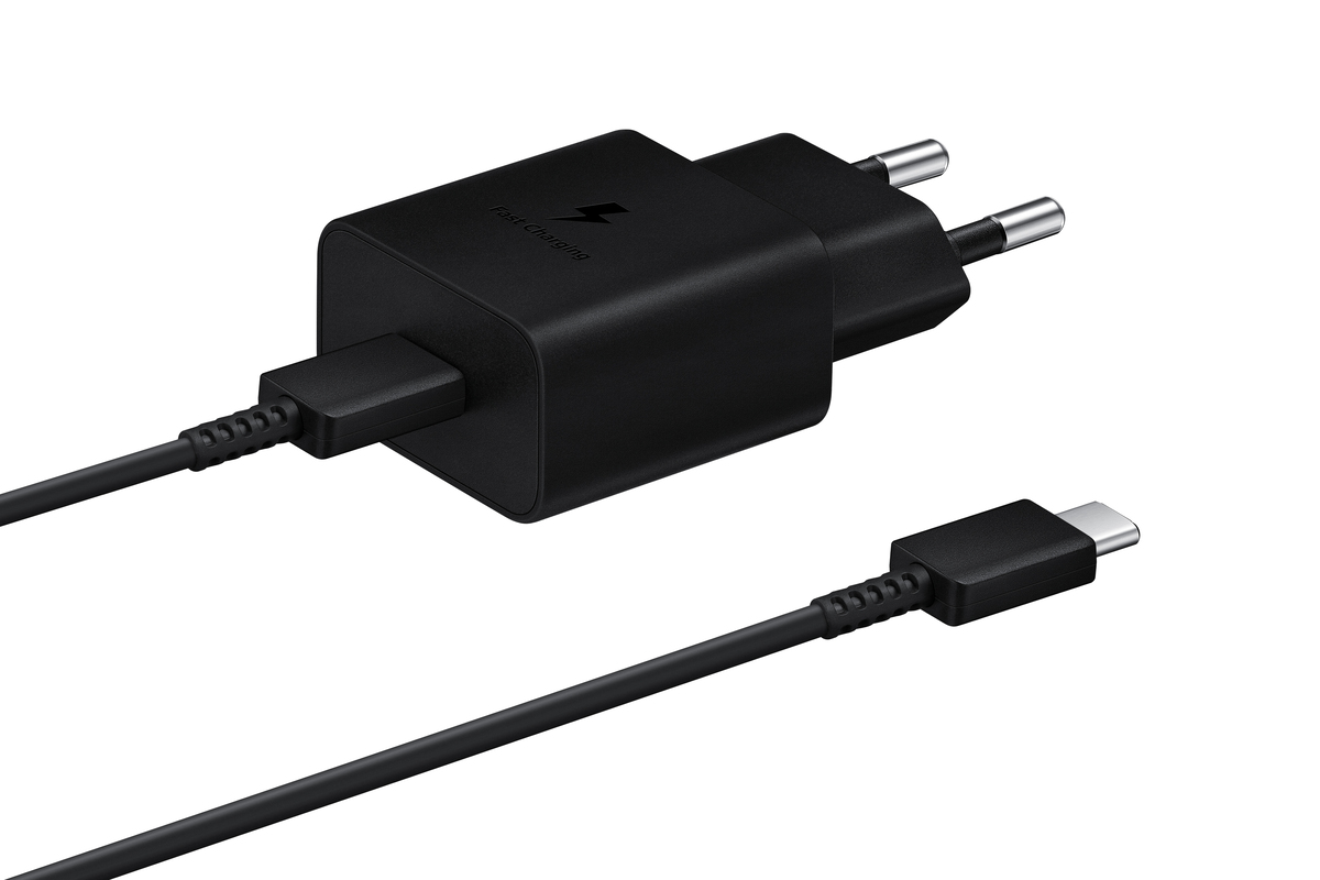 Samsung EP-T1510XBEGEU Ladegerät für Mobilgeräte Schwarz Indoor