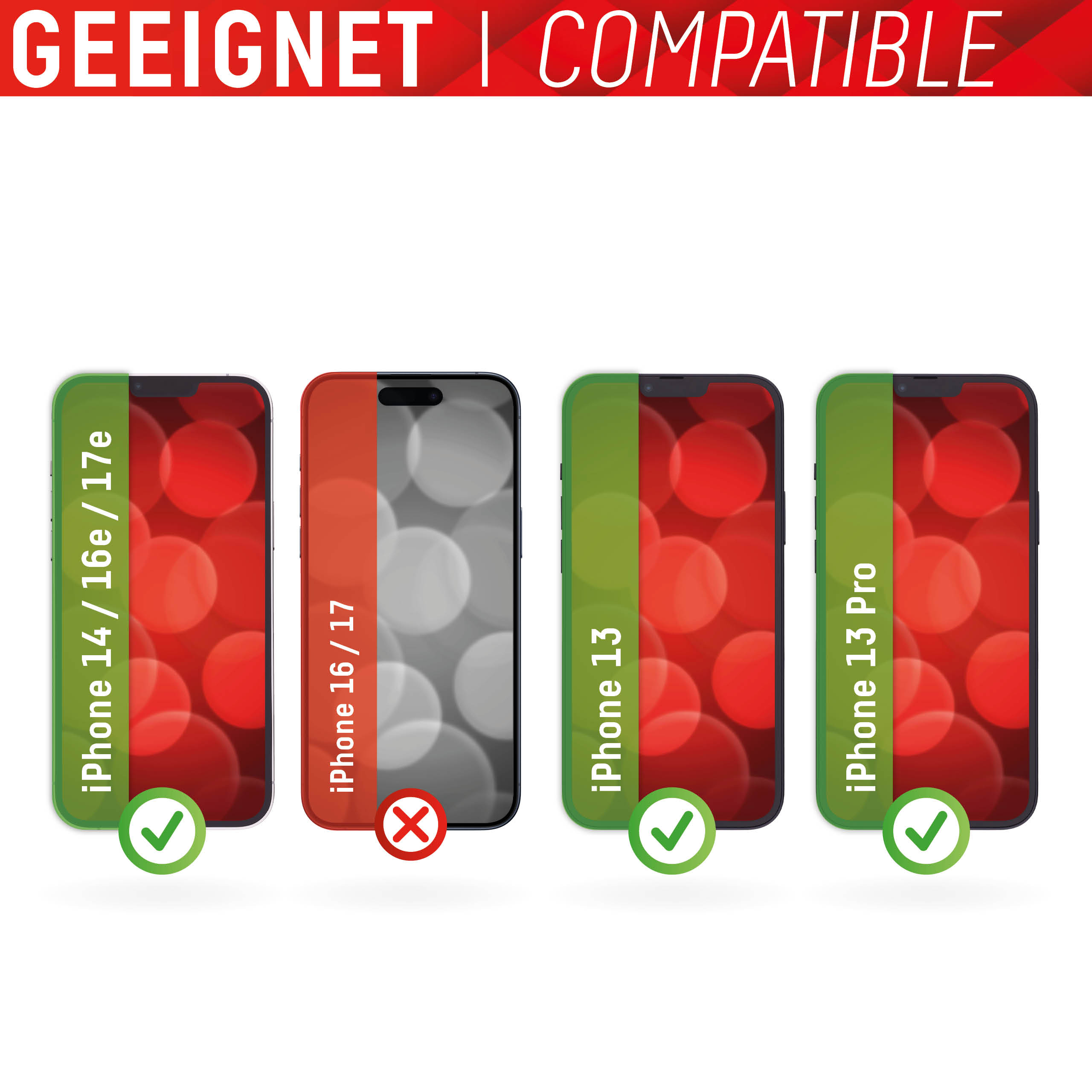 DISPLEX Real Glass Apple iPhone 14, 2022 -6,1"- – Ansicht 7