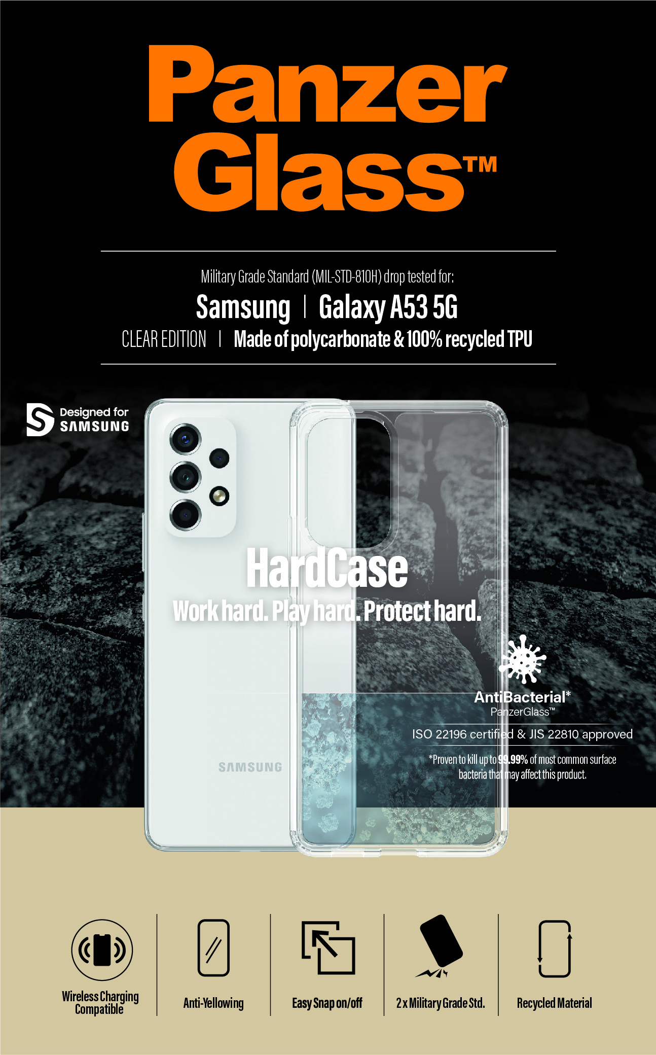 PanzerGlass HardCase Samsung A53 97190260_6055024196