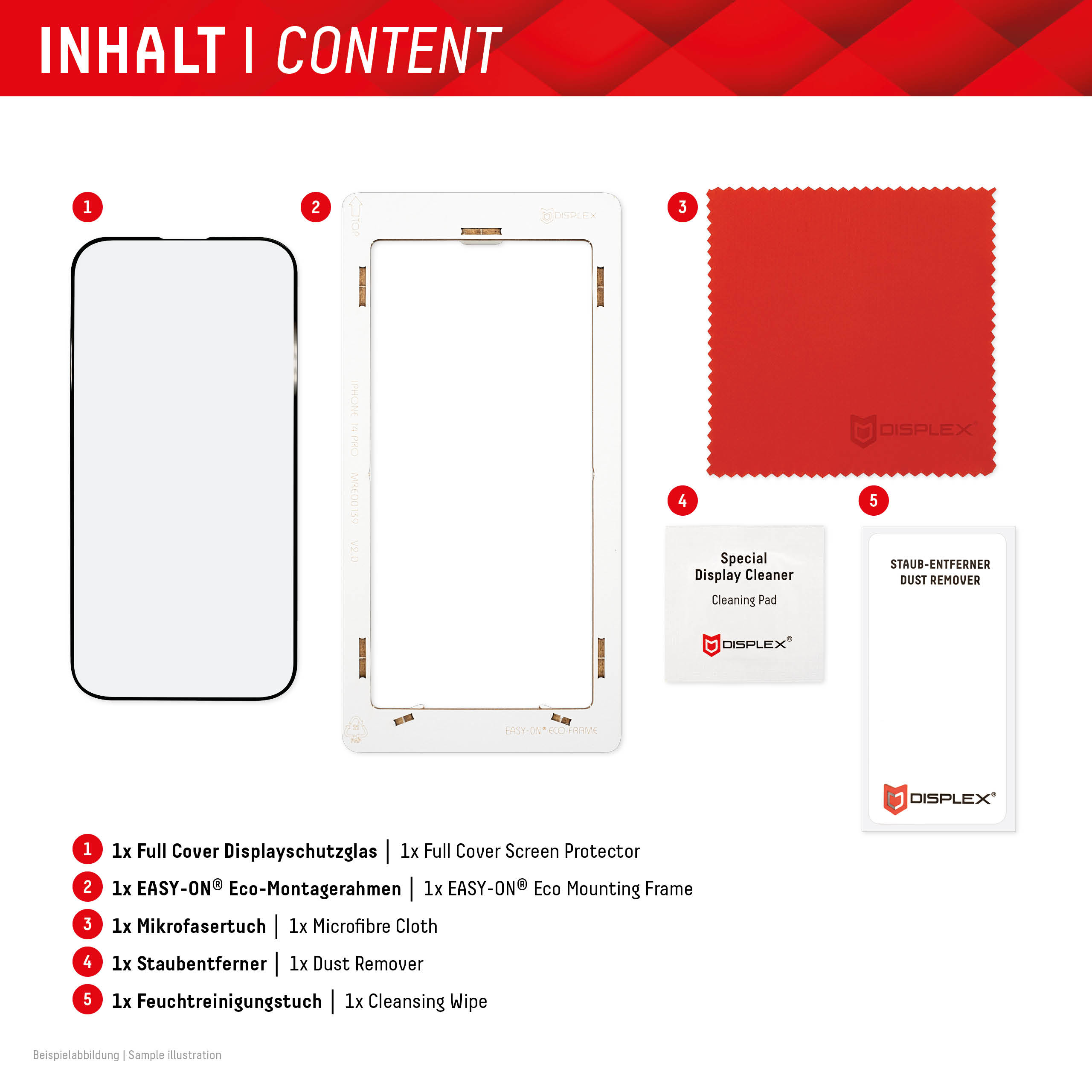 DISPLEX Real Glass FC iPhone 15/15 Pro – Ansicht 10