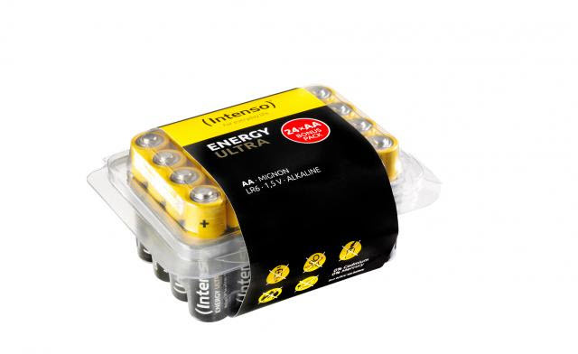 Intenso Batteries Energy Ultra AA LR6 24er Plastikbox