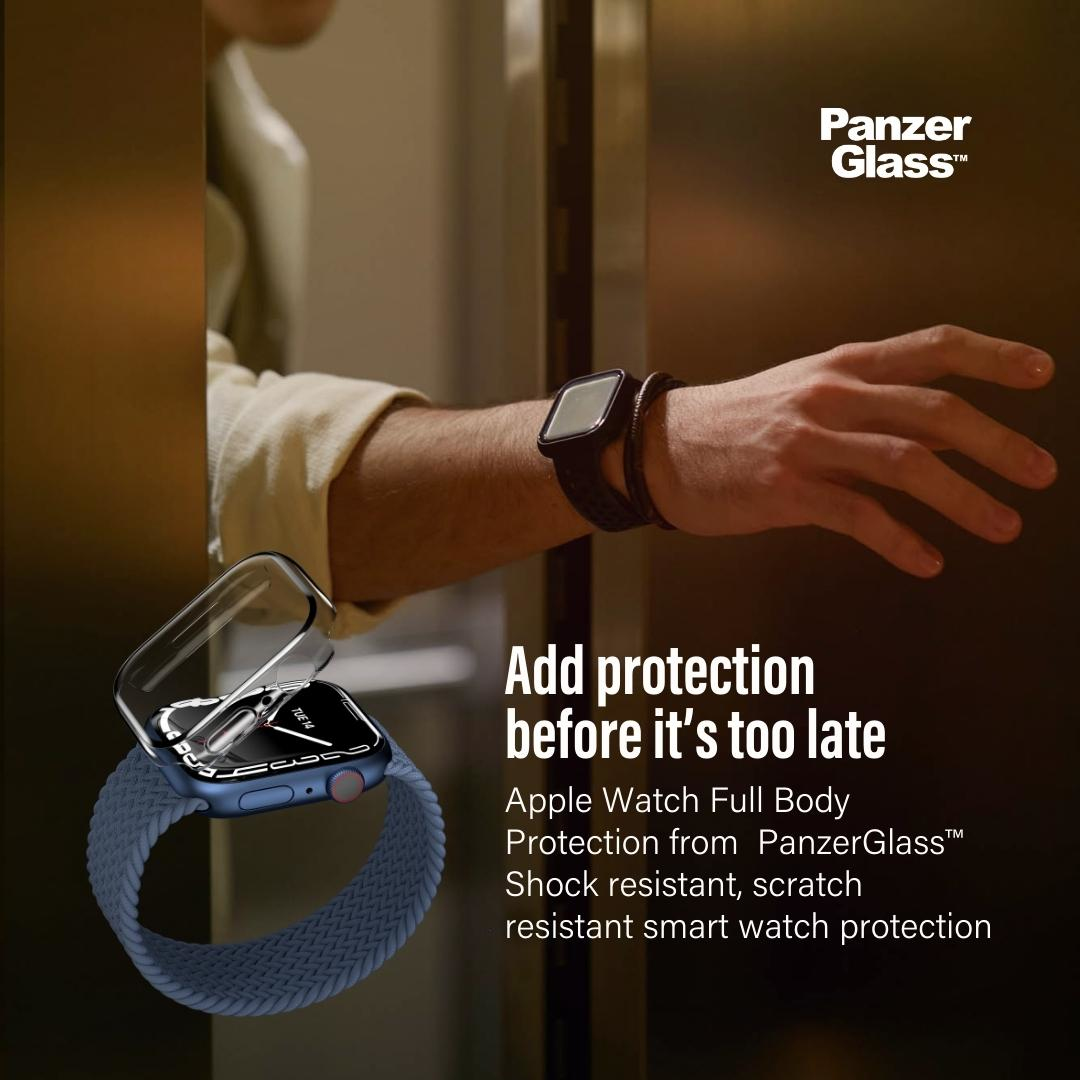PanzerGlass FullBody Apple Watch 4/5/6/SE 44mm Antibakt Black 88922375_7688349700