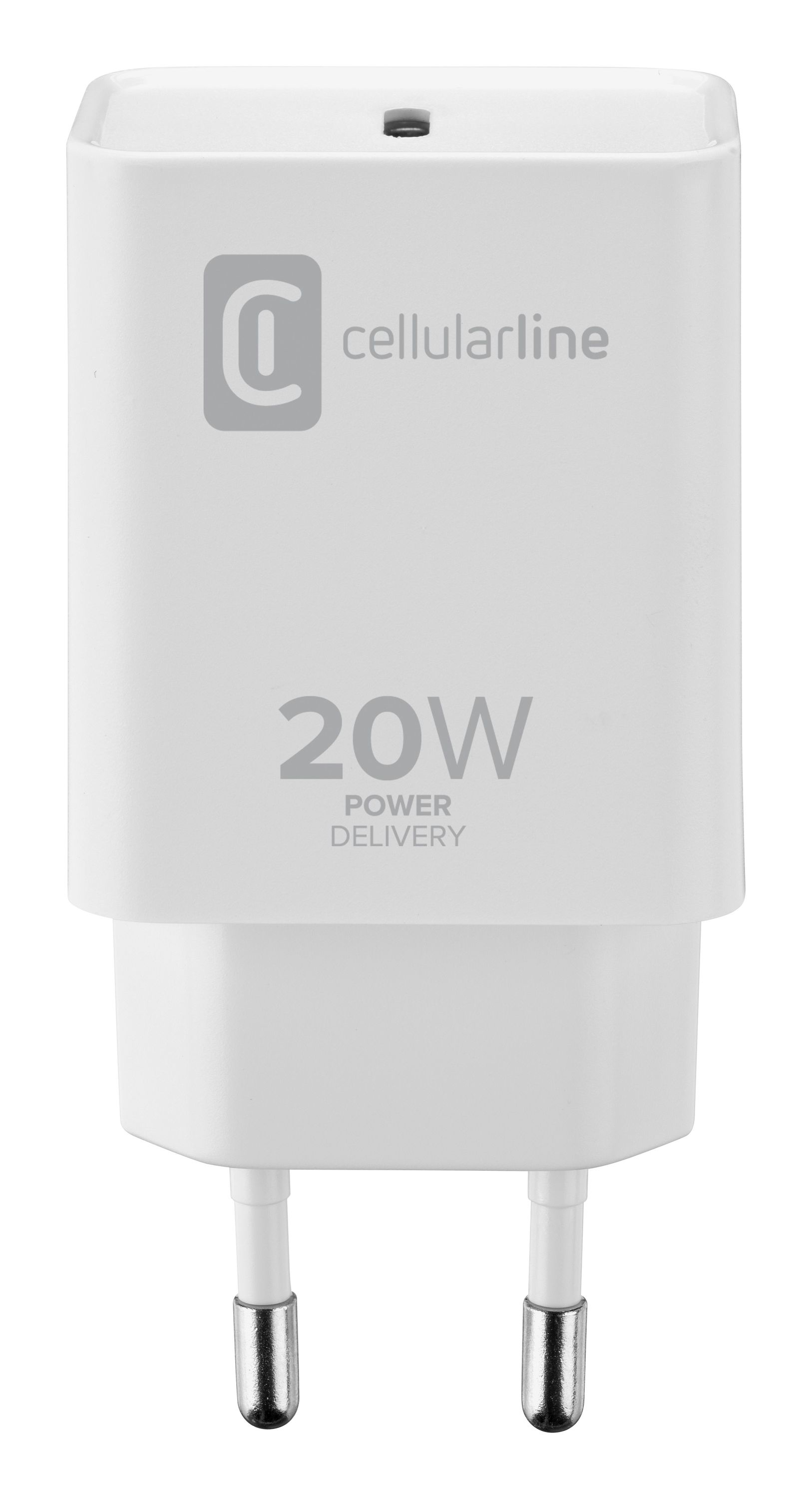 Cellularline USB-C CHARGER für APPLE 20W, white