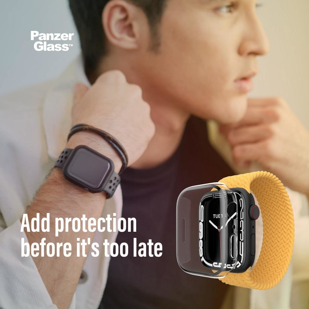 PanzerGlass FullBody Apple Watch 4/5/6/SE 44mm Antibakt Black 88922375_5265089789