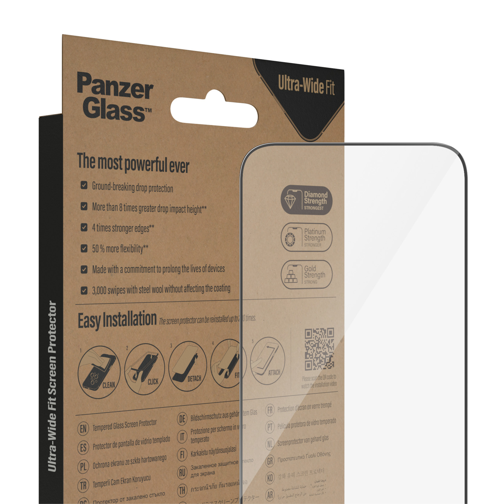 PanzerGlass f. iPhone 14 Pro Max AB w. Applicator 100351508_5501043448