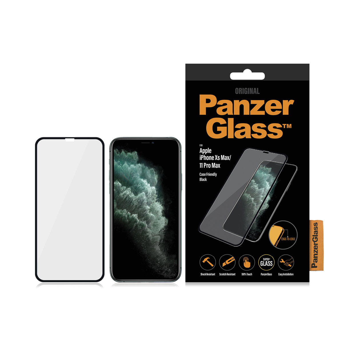 PanzerGlass E2E iPhone 11 Pro Max, CF, Black 73337133_7488586505